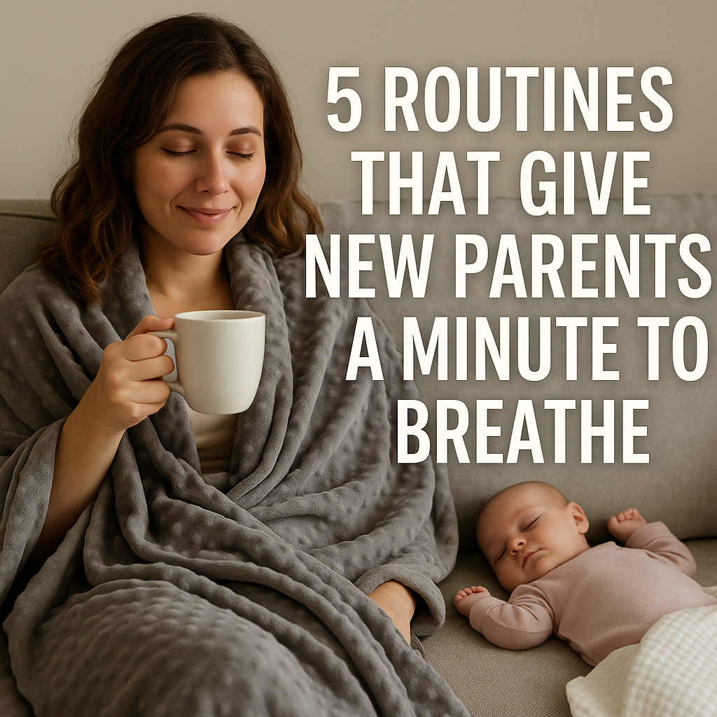5 Daily Routines That Help New Parents Actually Get a Minute to Breath