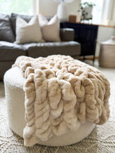 Load image into Gallery viewer, Sandstone Lumi - Baby Luxe Minky Blanket