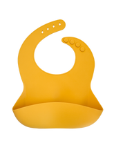 Load image into Gallery viewer, High-quality silicone bibs with adjustable neck, perfect for parents looking for practical feeding accessories.