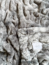 Load image into Gallery viewer, Gray Fog Lumi - Adult Luxe Minky Blanket