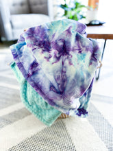 Load image into Gallery viewer, Mermaid Tie Dye - Adult Minky Blanket