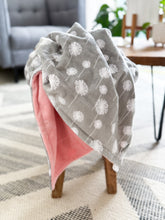 Load image into Gallery viewer, Dandelion - Baby Minky Blanket