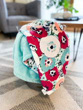 Load image into Gallery viewer, Blankets - Papaya Blossom - Soft Toddler Minky Blanket