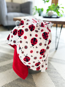 Ladybug - Soft Toddler Minky Blanket