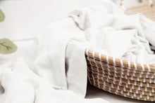Load image into Gallery viewer, White Bamboo Swaddle