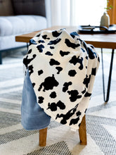 Load image into Gallery viewer, Blankets - Cow - Soft Baby Minky Blanket