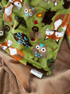 Blankets - Forest Tails - Soft Baby Minky Blanket