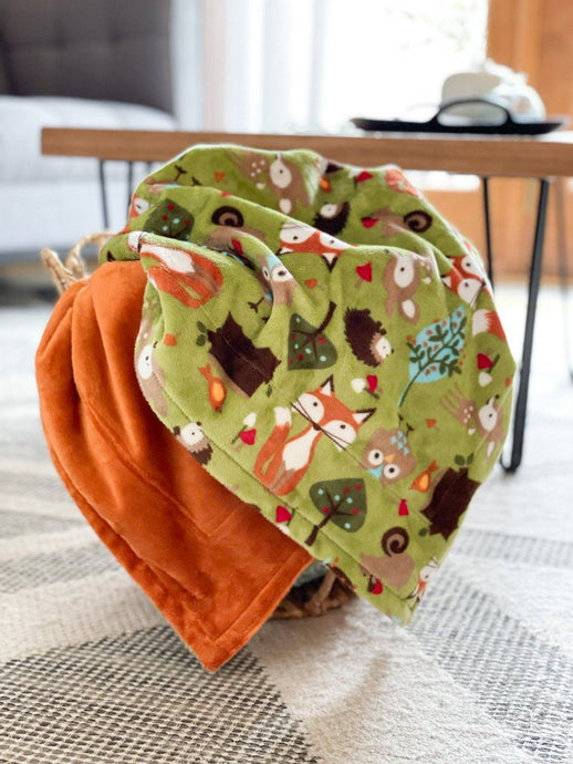 Blankets - Forest Tails - Soft Youth Minky Blanket
