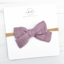 Load image into Gallery viewer, Mauve Bamboo Swaddle