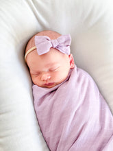 Load image into Gallery viewer, Mauve Bamboo Swaddle