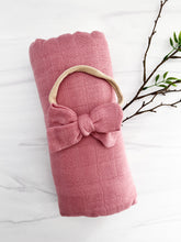 Load image into Gallery viewer, Rosewood Bamboo Swaddle