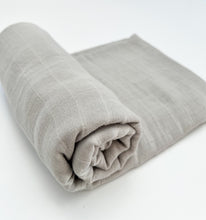 Load image into Gallery viewer, Smoke Bamboo Swaddle
