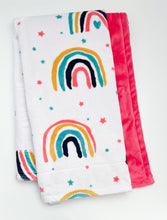 Load image into Gallery viewer, Watermelon After The Rain - Soft Baby Minky Blanket