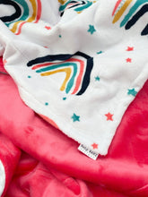 Load image into Gallery viewer, Watermelon After The Rain - Soft Baby Minky Blanket