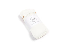Load image into Gallery viewer, White Bamboo Swaddle