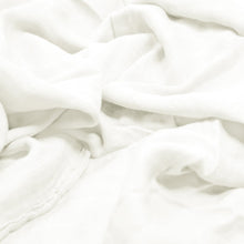 Load image into Gallery viewer, White Bamboo Swaddle
