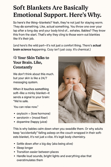 Soft Blankets Are Basically Emotional Support. Here’s Why.