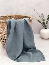 Load image into Gallery viewer, Pewter Bamboo Swaddle
