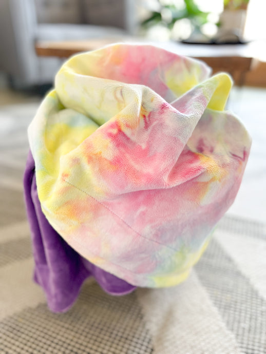 Tie Dye - Youth Minky Blanket