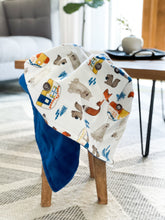 Load image into Gallery viewer, Let’s Go Camping - Baby Minky Blanket