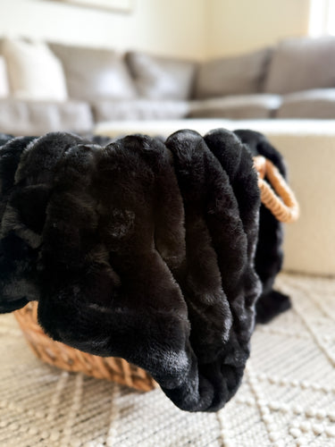 Onyx Lumi - Baby Luxe Minky Blanket