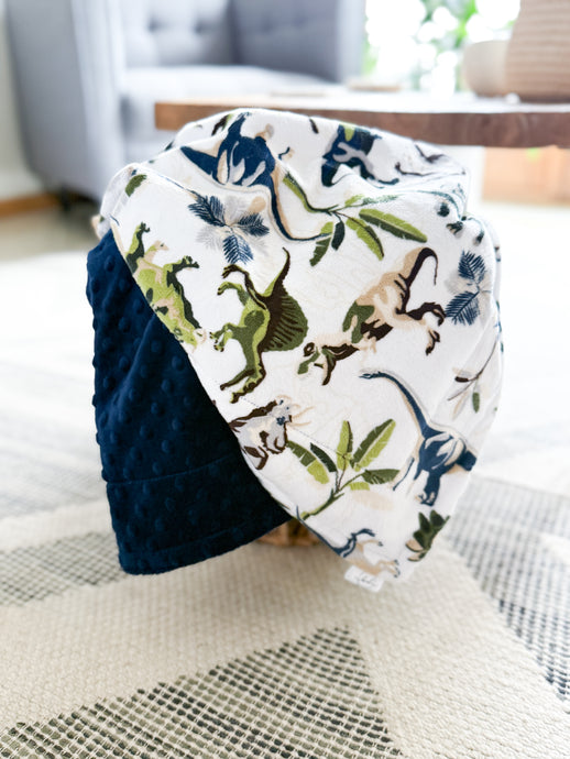 Lost World - Youth Minky Blanket