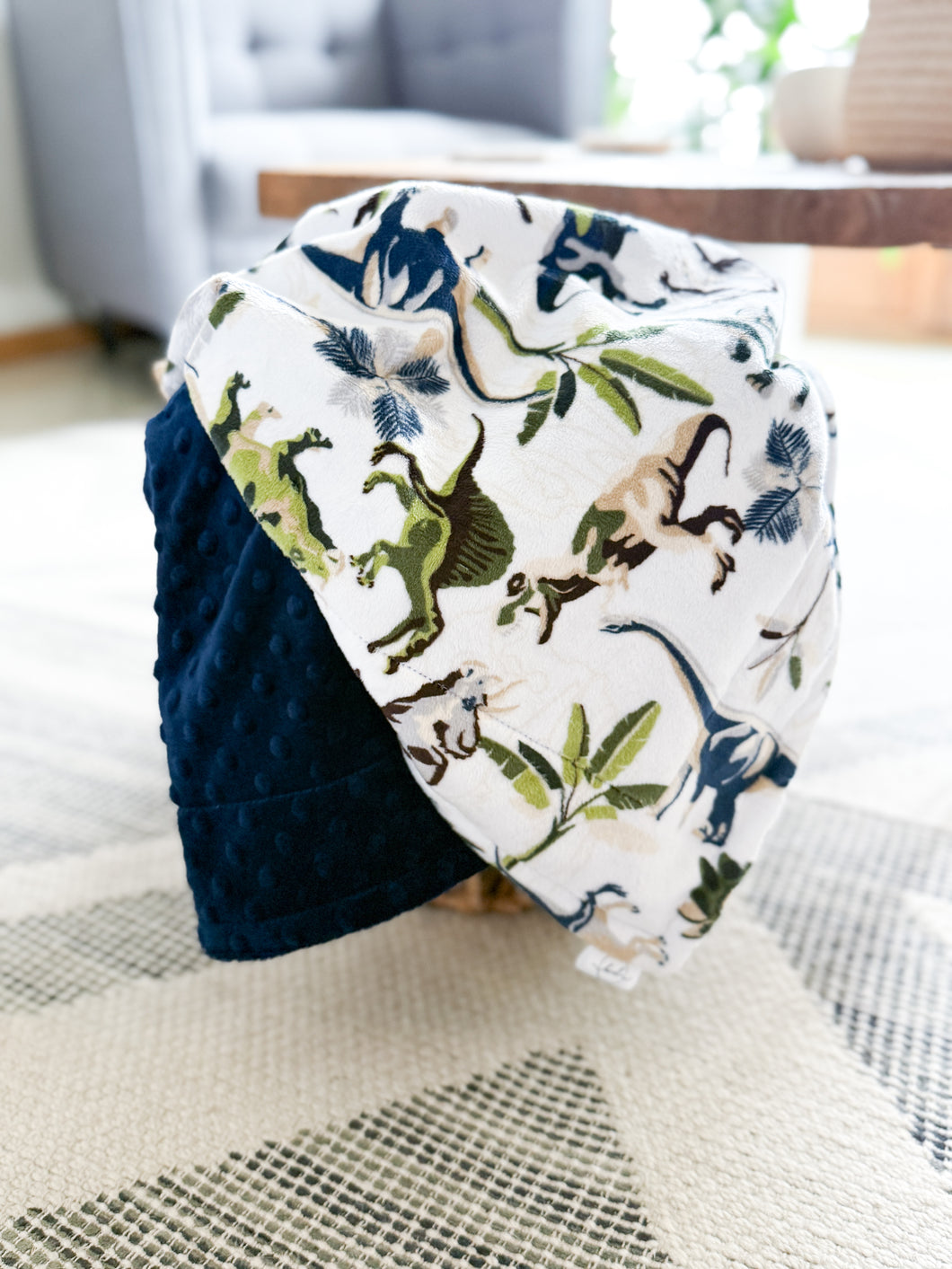 Lost World - Youth Minky Blanket
