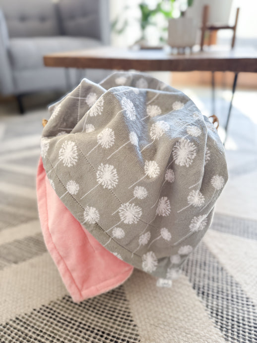 Dandelion - Youth Minky Blanket