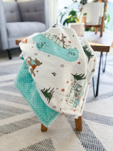 Load image into Gallery viewer, Kritter Kamp - Baby Minky Blanket