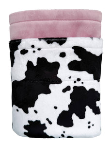 Blankets - Cow Moo - Baby Minky Blanket