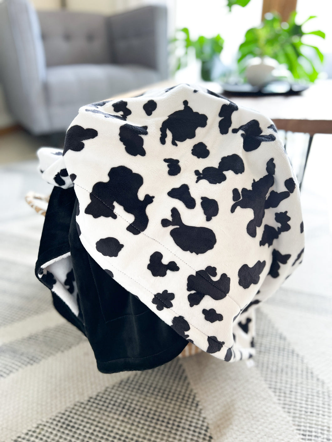 Cow - Soft Adult Minky Blanket