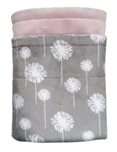 Load image into Gallery viewer, Dandelion - Baby Minky Blanket