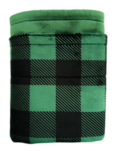 Evergreen Buffalo Check - Baby Minky Blanket