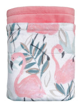 Load image into Gallery viewer, Flock Party - Baby Minky Blanket