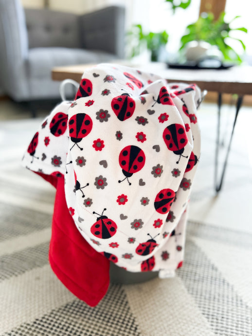 Ladybug - Soft Toddler Minky Blanket