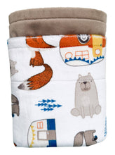 Load image into Gallery viewer, Let’s Go Camping - Baby Minky Blanket