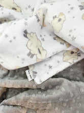 Load image into Gallery viewer, Blankets - Baaa - Soft Baby Minky Blanket
