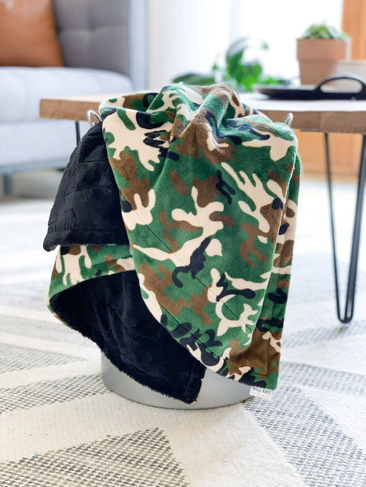 Blankets - Camo - Soft Toddler Minky Blanket