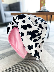Blankets - Cow - Soft Youth Minky Blanket