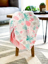 Load image into Gallery viewer, Blankets - Flamingle - Soft Baby Minky Blanket