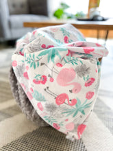 Load image into Gallery viewer, Blankets - Flamingle - Soft Youth Minky Blanket