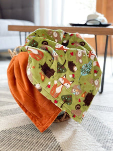 Blankets - Forest Tails - Soft Youth Minky Blanket