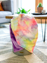 Load image into Gallery viewer, Blankets - Tie Dye - Soft Toddler Minky Blanket