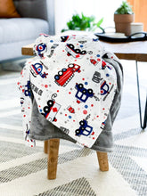 Load image into Gallery viewer, Blankets - To The Rescue! - Soft Baby Minky Blanket