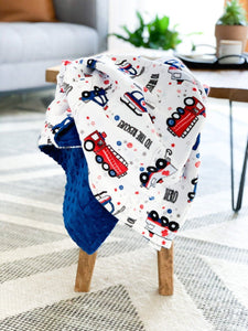 Blankets - To The Rescue! - Soft Baby Minky Blanket
