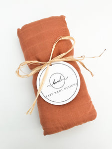 Copper Bamboo Swaddle