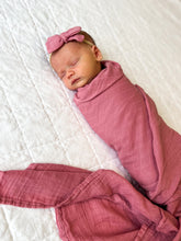 Load image into Gallery viewer, Rosewood Bamboo Swaddle